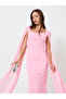 Women Embellished Maxi Dress with Flowing Sleeves - 2