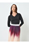 Women V Neck Top and Pleated Skirt Co-Ords - 2