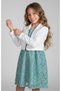 Girls' Lace Dress Bolero Jacket Set 9-12 Years - 4