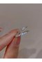 Pack of 2 - Heart Zirconia Inlaid Rings - 2