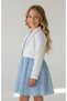 Girls' Lace Dress Bolero Jacket Set 9-12 Years - 2