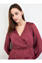 Ruffled Flare Wrap Front Maxi Dress - 4