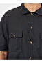 Men Black Relaxed Fit Shirt and Pants Co-Ords - 5