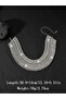 Silver Crystal Layered Choker Necklace - 2