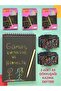 2 Pcs A5 Lined Magic Rainbow Scratch Notebook 8 Sheets & Wooden Pen