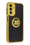 Mtxdpn Samsung Galaxy A14 4g Case Montreal Ringed Silicone Cover (232058) - Yellow - 2