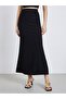 Women Black Maxi Bodycon Skirt - 2