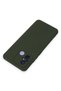 Mtxdpn Xiaomi Redmi 12C Case Nano Inside Velvet Silicone - (231507) Dark Green - 3