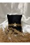 Starry Zircon Stone Steel Handcuff Bracelet - 2