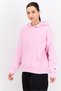 Women Sportswear Fit Long Sleeve Outdoor Hoodies, Pink - 2