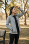 Unisex 3-pocket unembroidered fleece jacket with weight - 3