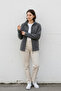 Gramajli 3 Pocket Non-Embroidered Fleece Jacket