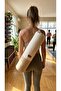 Yoga Mat Carrying Bag (10mm) – Canvas Fabric, Yoga Mat Bag with Strap & Drawstring - 3