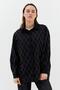Baklava Stone Poplin Shirt Black