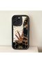 iPhone 14 Pro Compatible Phone Case Zodiac Sign Mirrored Anti-Dream Silicone Case - 8