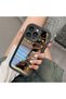 iPhone 14 Pro Compatible Anti-Fall Silicone Phone Case with Zodiac Mirror - 6