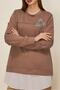Shirt with Garnish Tracksuit Tunic 46055 - 3