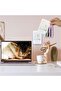 6 Pack Plastic Wall Folders, Clear Hanging Wall Organizer, Acrylic Single Pocket File Holder - 3