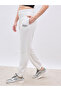 Women Embroidered Hem Straight Leg Trousers - 5
