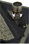 Muslim Prayer Rug and Beads with Elegant Design Cylinder Gift Box | Janamaz Sajadah Sof - 2