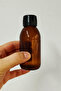 125 ml Round Medicine Syrup Bottle 125 Cc Amber Brown Glass Bottle with Lockable Black Cap 20 Pieces - 5