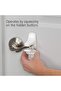 Outsmart Lever Handle Lock, White, 4PK - 5