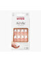 Salon Acrylic French Manicure Nail Set