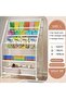 Kid Bookshelf Children's Book Rack Organizer Iron Children's Toy Storage Rack with 2 Storage Box for - 2