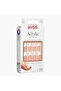 Salon Acrylic French Manicure Nail Set - 2