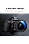 55mm ND2-ND400 Lens Filter Ultra Slim with Lens Cap Cleaning Cloth Optical Glass 18 Mult - 6