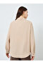 Solid Long Sleeve Oversize Shits - 5