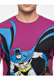 Men Purple Batman Graphic Print T-Shirt - 3