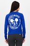 x Micky Mouse Women Crew Neck Long Sleeve Graphic Print Pyjama Top, Navy - 3