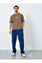 Men Brown Graphic Print Oversized T-Shirt - 2