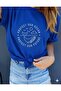تي شيرت نسائي أساسي من PROTECT OUR OCEAN مطبوع - 2