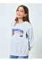 Teens Grey Dreamstat Graphic Cotton Sweatshirt - 3