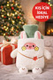 White Rabbit Plush Hot Water Bag with Paw – Menstrual & Abdominal Relief, Long-Lasting Heat - 4