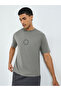 Men Grey Oversized Slogan Print T-Shirt - 3
