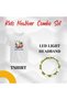 New Year Kids Girls Tshirt With Tiara Combo Set Soft Cotton Holiday Outfit | Stylish Festive Wear - 2