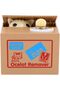 Kitten automatic coin piggy bank