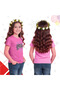 New Year Kids Girls Tshirt With Tiara Combo Set Soft Cotton Holiday Outfit | Stylish Festive Wear - 5