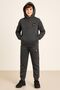 Unisex Hooded Zippers, 3 Thread Ş Fleece-Lined Thick Winter Embroidered, Kangaroo Pocket Tracksuit Set