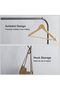 Metal Garment Racks Heavy Duty Indoor Bedroom Cool Clothing Hanger with Top Rod and Lower Storage Sh - 5