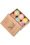 Bath Bombs Bubble Fragrance Gift Set Rose Green Tea Ocean Lavender Lemon 6 pcs Sea Salts Balls