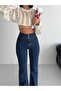 Women's Pensli Flared Jeans Straight Dark Rinse 7021-26 - 2