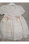 Girls' Cream Color Dress - 3