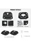 2 Pack Quick Release Plate 38mm Square Arca Type QR Camera Mount Plate - 6