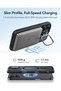 Apple iPhone 17 Classic Hybrid Magsafe Case with Stand - Camera Control Button - Frosted Black - 6