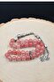 Natural Pink Quartz Stone 33 Beads Prayer Beads with Metal Tassel 10mm Sphere Cut 902512 - 6
