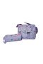 Korean Style Lilac Girl's Orthopedic Primary School Backpack with Thermal Lunch Box and Pencil Case - 4